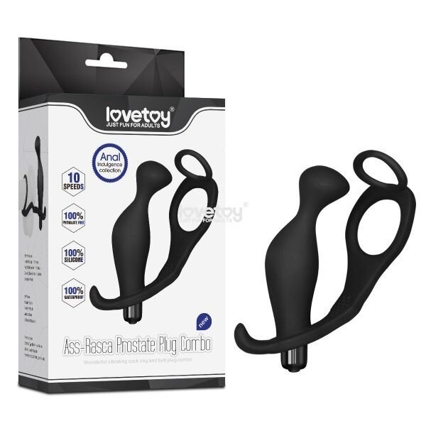 Вибратор с эрекционным кольцом Ass-Rasca Vibrating Вибратор с эрекционным кольцом Ass-Rasca Vibrating