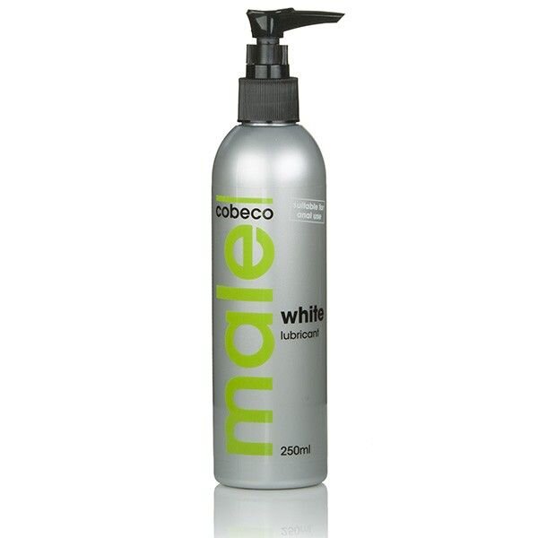 Водный белый лубрикант MALE Cobeco White Lubricant (250ml)