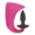 Silicone Anal Plug with Pony Tail