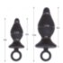 Силиконовая анальная втулка Pull Ring - S Силиконовая анальная втулка Pull Ring - S